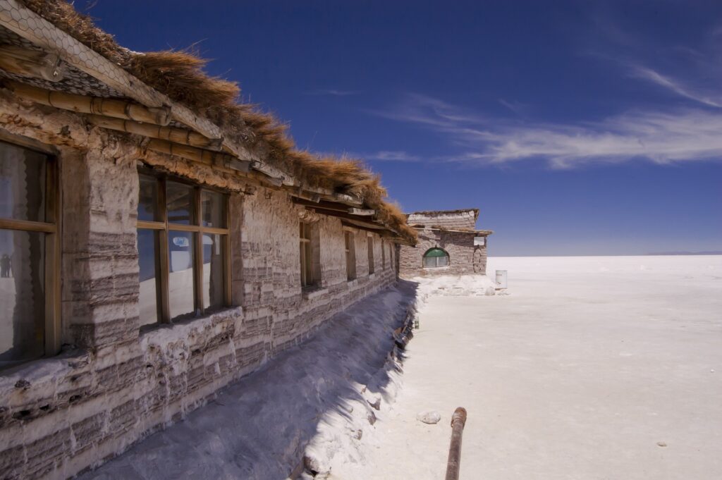 Salar de Uyuni is the world's largest salt flat